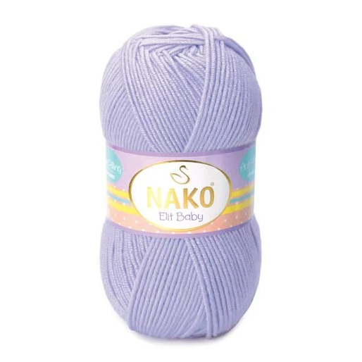 priadza Elit baby 10625 fialová