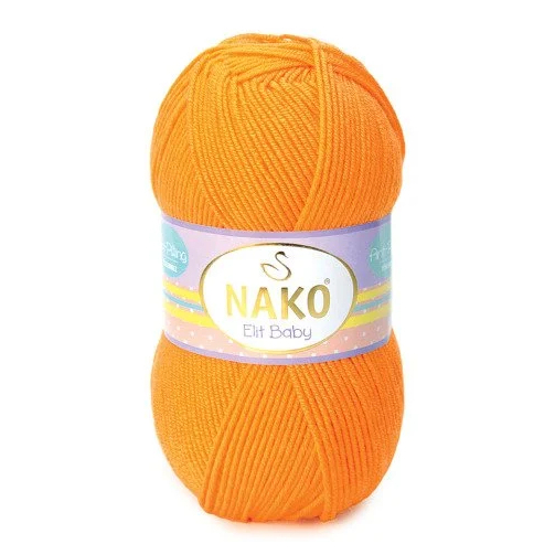 priadza Elit baby 4038 - tekvicová