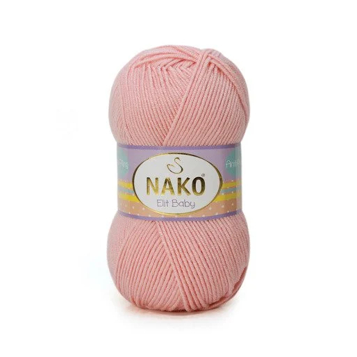 priadza Elit baby 6165 - jahodová