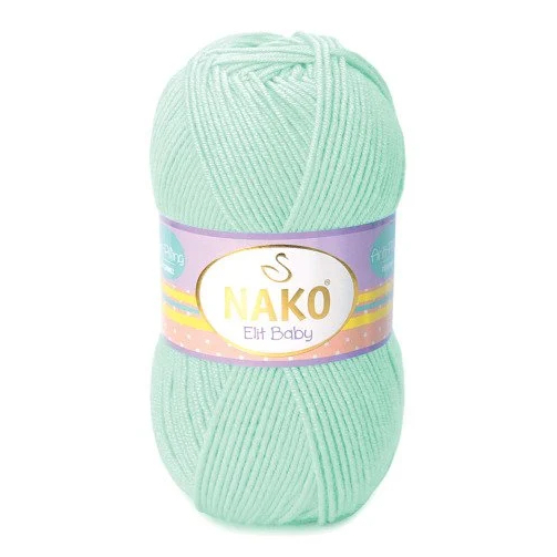 priadza Elit baby 6692 - svetlá mentolová