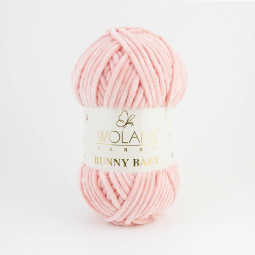 priadza Bunny  baby 100-21 lososová