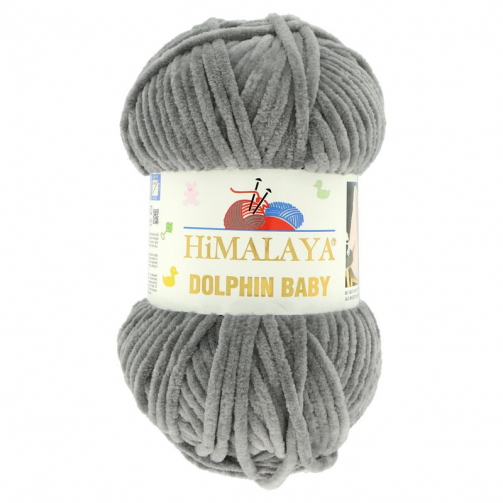 priadza Dolphin baby 80320 - šedá