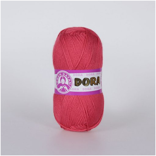 Priadza DORA 002 - jahodová
