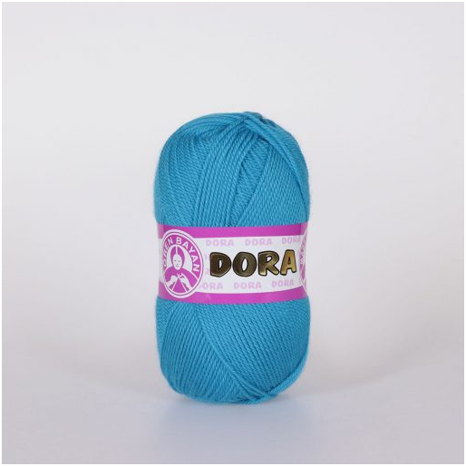 Priadza DORA 025 - modrá