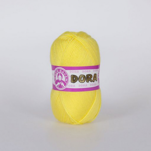 Priadza DORA 028 - žltá