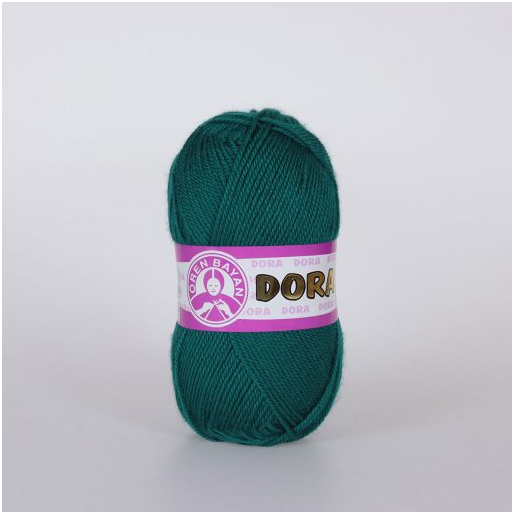 Priadza DORA 105 - smaragdová