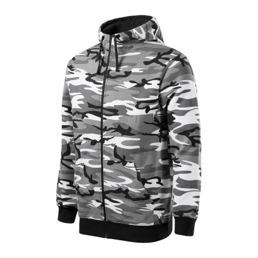 Mikina pánska - Camo Zipper C19