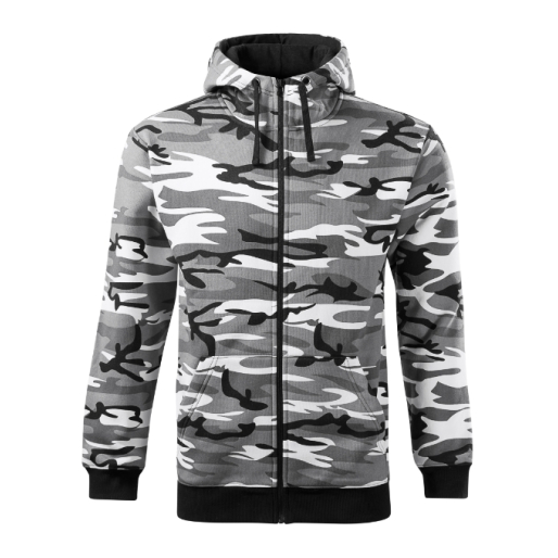 Mikina pánska - Camo Zipper C19